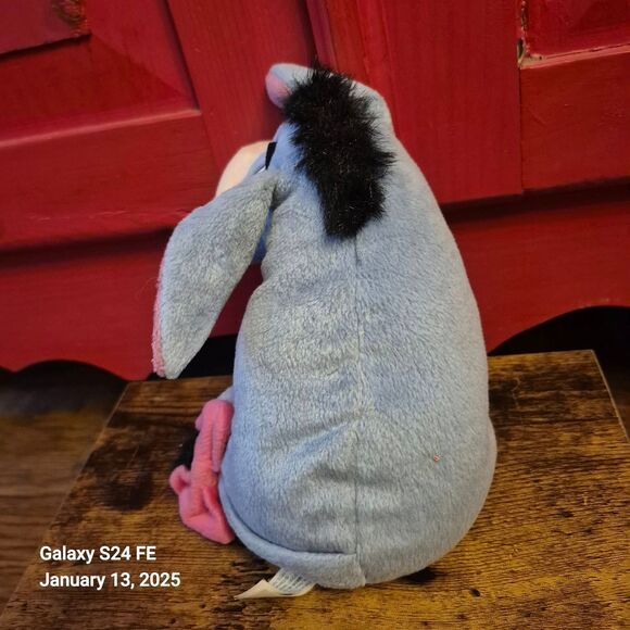 2001 Eeyore Fisher Price Mattel Winnie Pooh Stuffed Plush Animal Collectible EUC - Picture 4 of 5